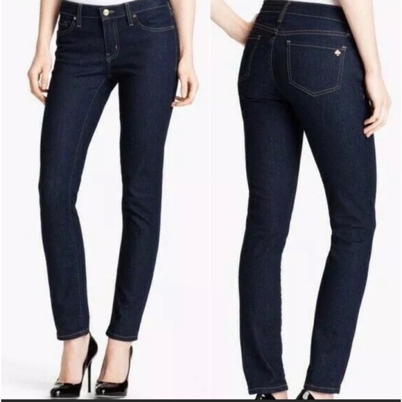 Kate Spade Perry Street Play Hooky Denim Jeans Size 25